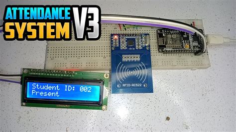 attendance system using rfid card|rfid attendance system using nodemcu.